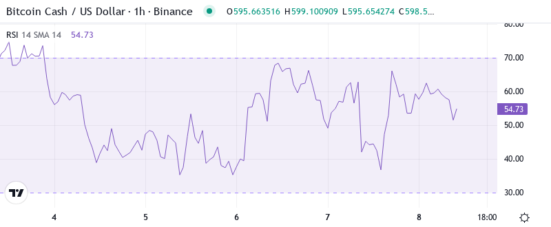 BCH RSI Graph